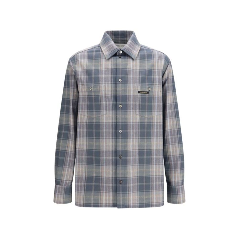 Golden Goose Men Journey Checked Shirt